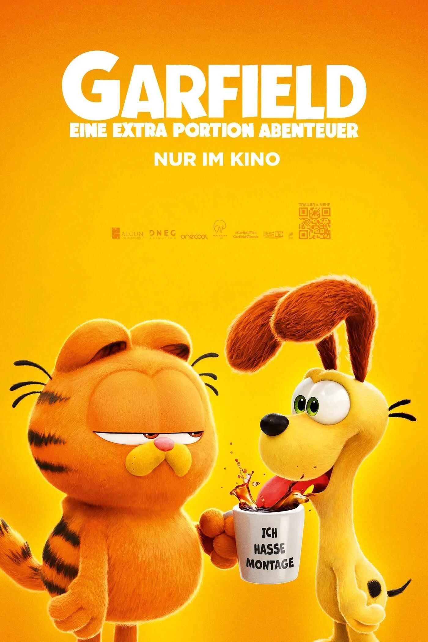 The Garfield Movie (2024) - Stream Animation movies with ATLAS PRO TV IPTV service